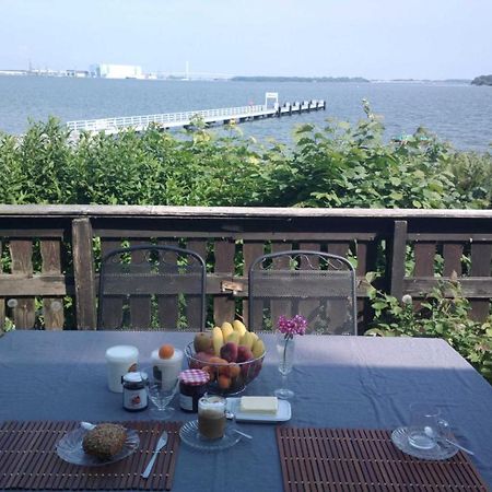 Strandhaus Am Strelasund In Stralsund-Devin Exterior foto